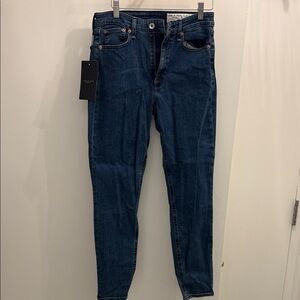 rag & bone Blue Skinny Jeans